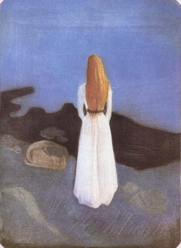 Edvard Munch The Girl oil painting picture